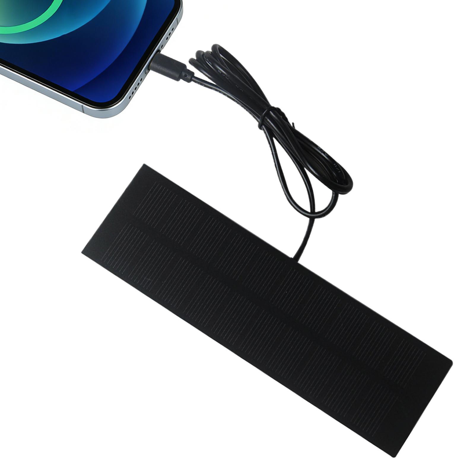 Outdoor Power Board - 5W 5V ポータブルソーラーパネル USB ソーラーパネル充電器 3-5V
