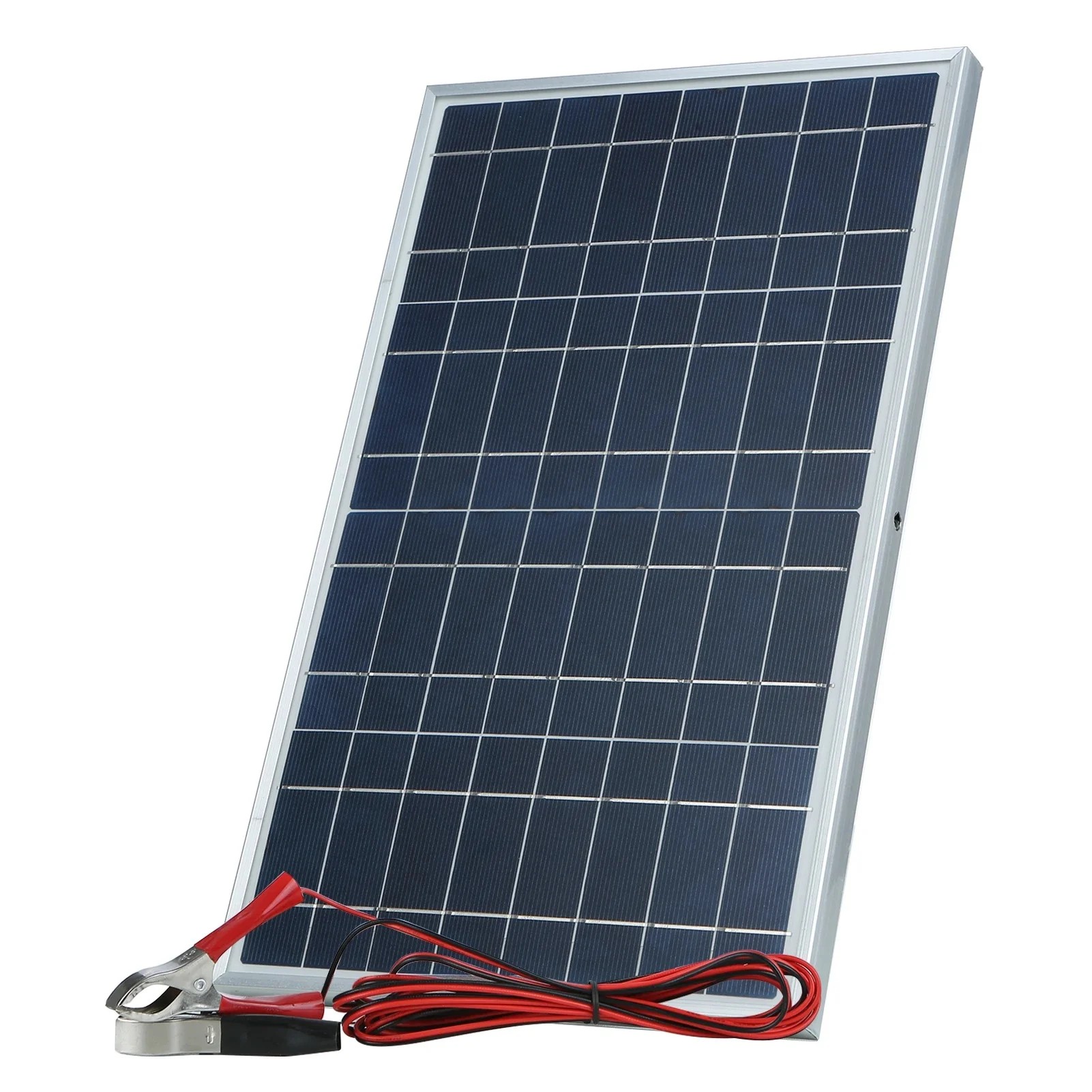 Outdoor Power Source - 35 ワットソーラーパネルキット完全な 12V 多結晶太陽光発電ポータブル屋外充電式太陽電池ソーラー発電機