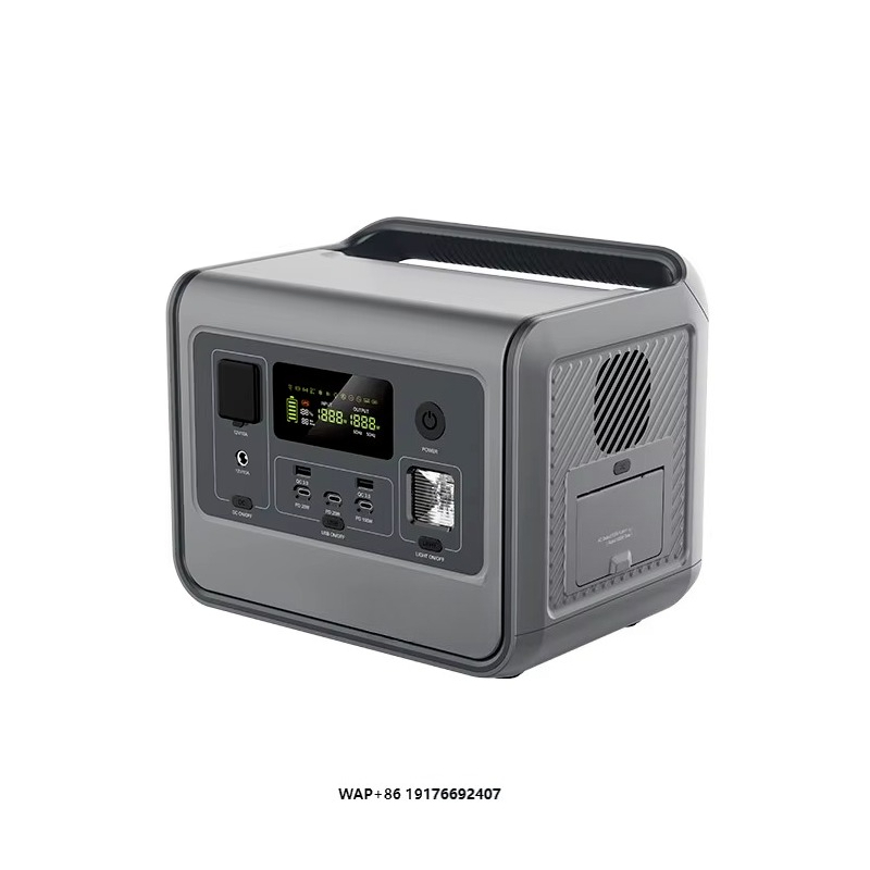 Outdoor Power Source - リチウム電池搭載 800W 512Wh ポータブル電源 大容量 アウトドア電源