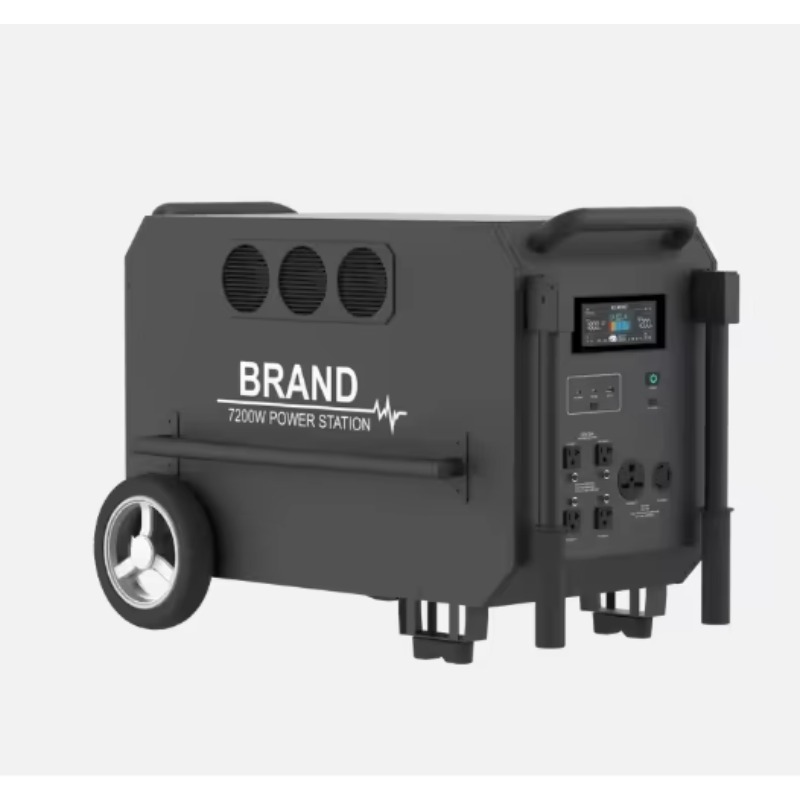 Outdoor Power Station - ポータブル電源 7000w アウトドアUPS ソーラー発電機 7kw 家庭用リチウム電池