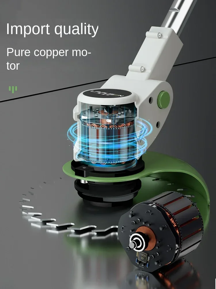 電動芝刈り機充電式小型家庭用ハイパワーホー神器新型芝刈りリチ - Lawn Mower Battery のレビューと価格