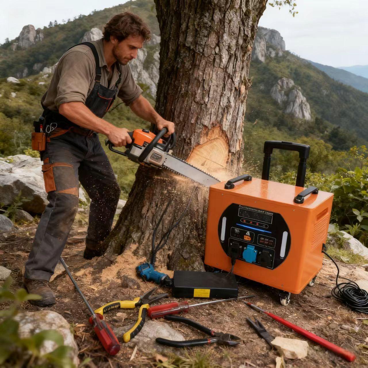 プレミアムグレード3000Wタイロッドスーツケース型ポータブ - Outdoor Power Station のレビューと価格