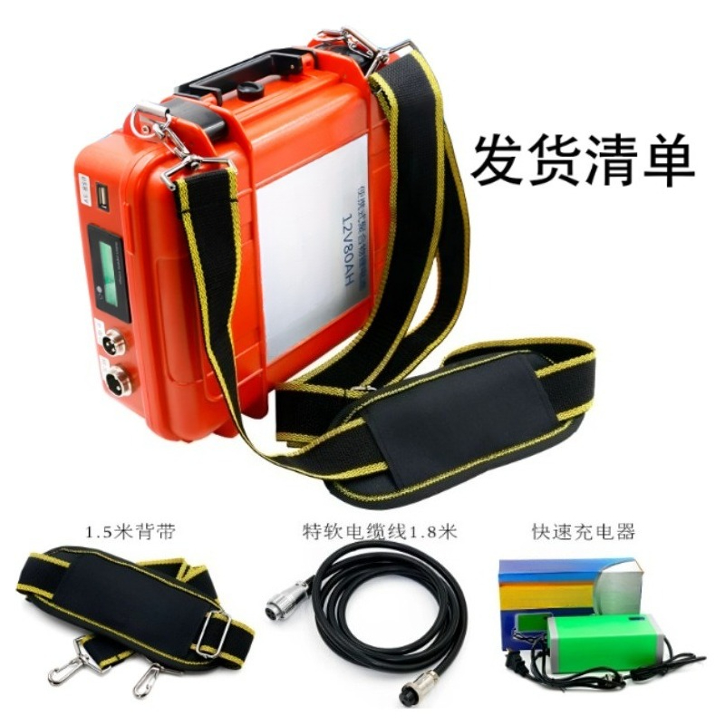 ポータブル12ボルト80アンペア時リチウムバッテリー、屋外ラ - Outdoor Power Mop のレビューと価格
