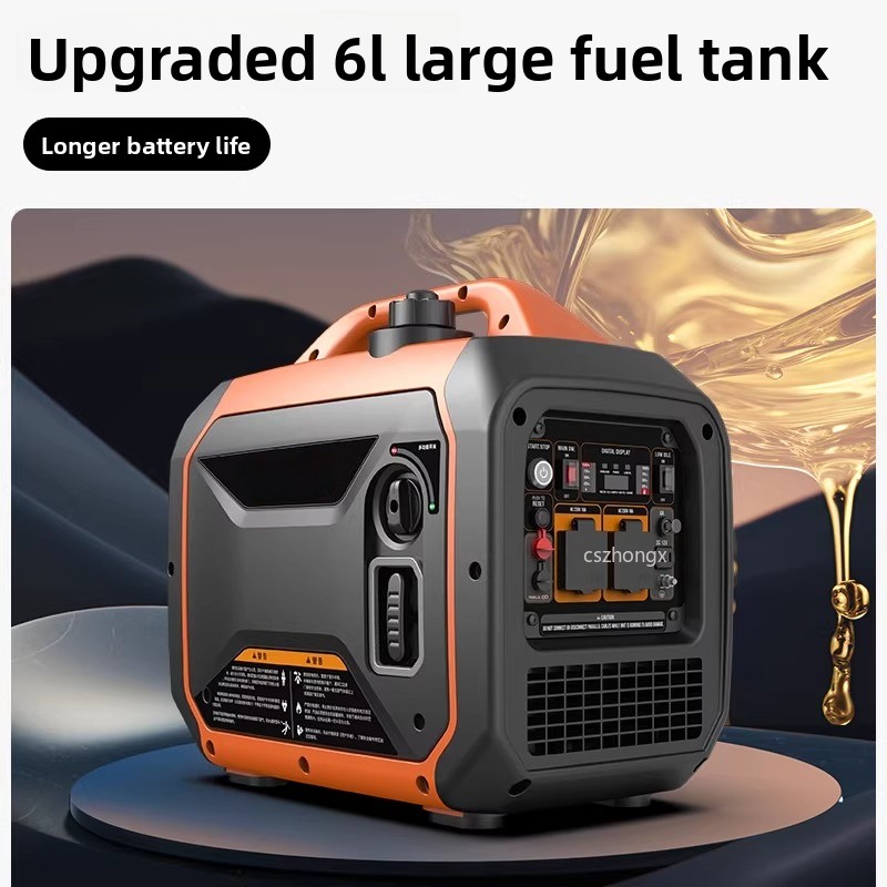 発電機小型家庭用サイレント周波数変換220V屋外高出力電源キ - Outdoor Power Source のレビューと価格