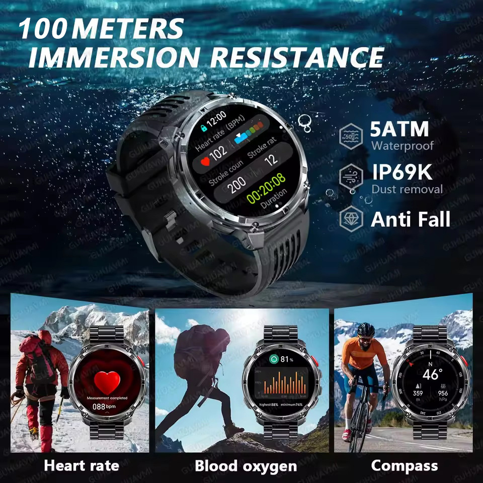 T-REX 3 ミリタリースマートウォッチ メンズ 1100 - Outdoor Power Meter のレビューと価格