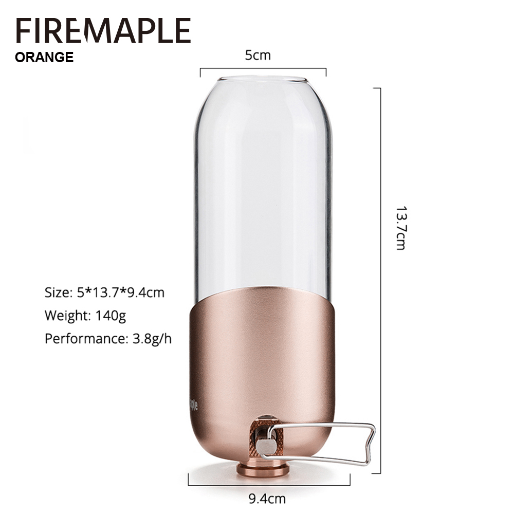 Fire mapleオレンジガスランタン、キャンプ、ハイキン - Outdoor Power Heater のレビューと価格