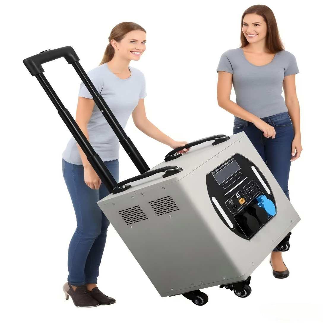 屋外用トロリーケース型取り外し可能ポータブル電源 3000W - Outdoor Power Station のレビューと価格