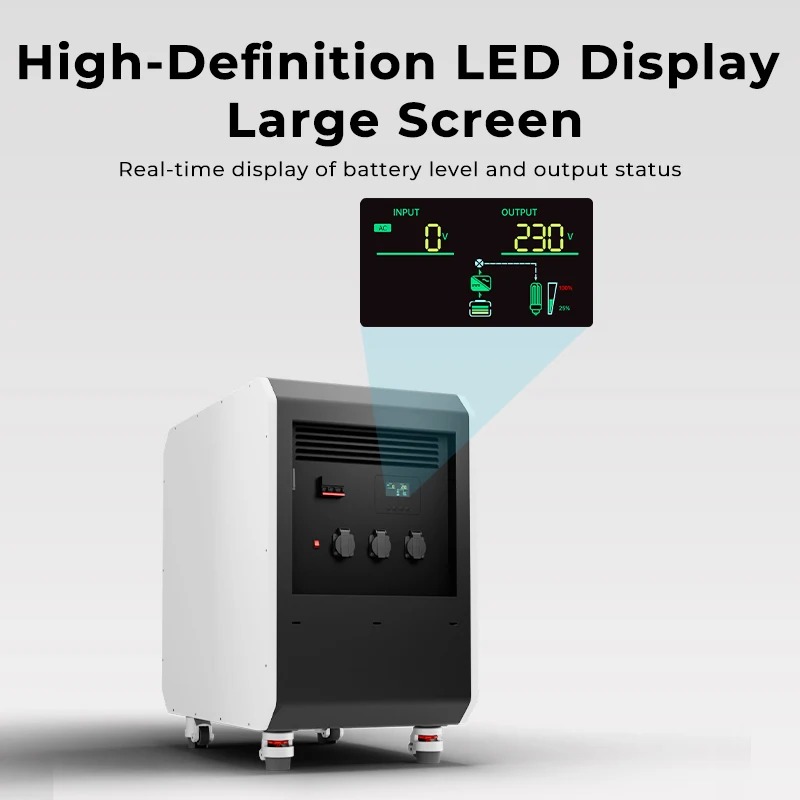 新型エネルギー貯蔵LiFePO4バッテリー搭載10000w  - Outdoor Power Station のレビューと価格