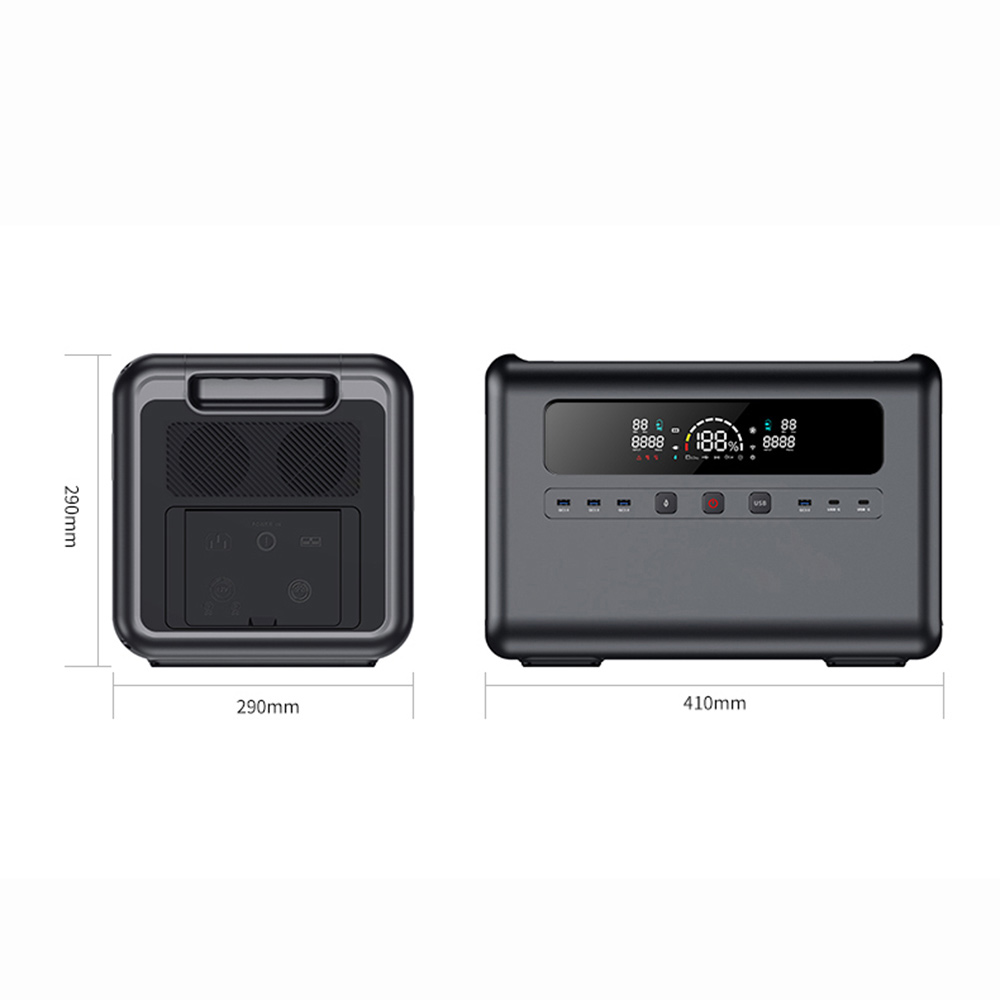 2400Wソーラー発電機、家庭用バックアップ、屋外キャンプ、 - Outdoor Power Station のレビューと価格