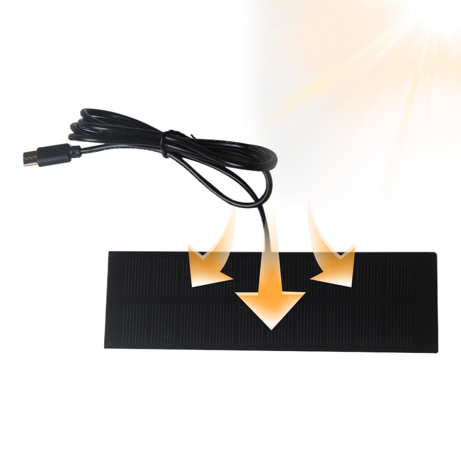 5W 5V ポータブルソーラーパネル USB ソーラーパネル - Outdoor Power Board のレビューと価格