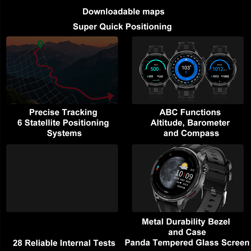 2026年新型GPSスマートウォッチ 超長持ちバッテリー 4 - Outdoor Power Hours のレビューと価格