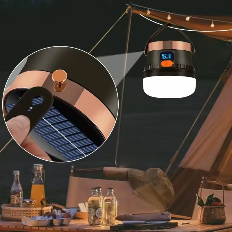 ハイパワーソーラー LED キャンプランタン充電式 IP65 - Outdoor Power Equipment Brands のレビューと価格