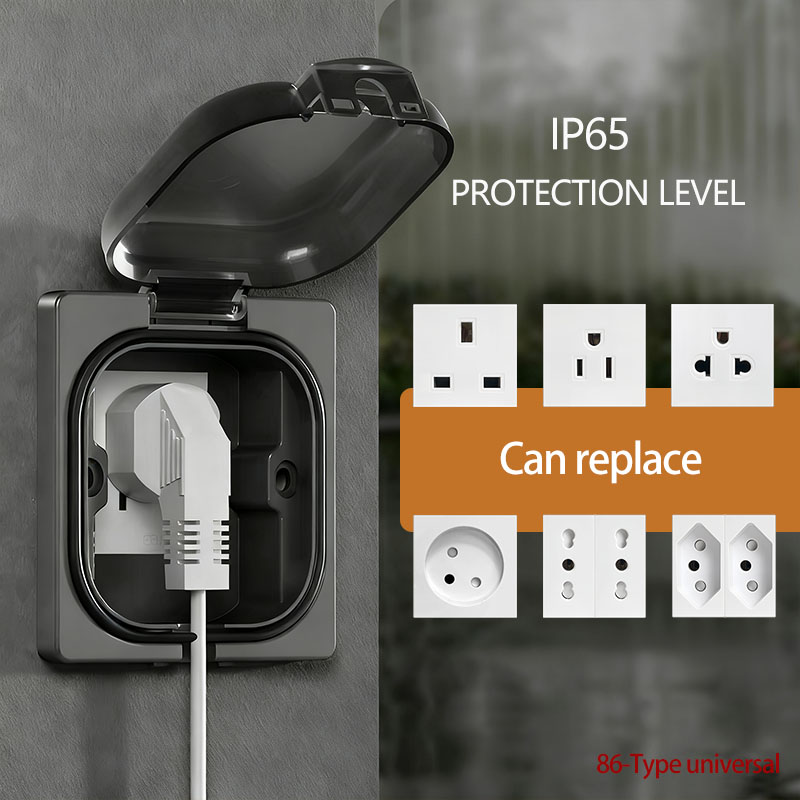 IP65防水屋外コンセント、16A高出力壁プレート、250V - Outdoor Power Receptacle のレビューと価格