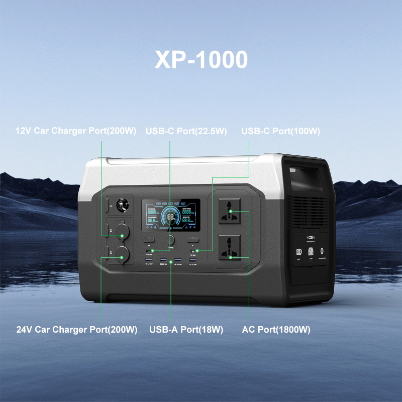 1800W 1024Wh ポータブル電源 アウトドア 緊急用 - Outdoor Power Source のレビューと価格