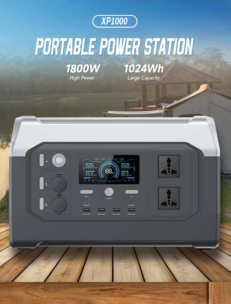1800W 1024Wh ポータブル電源 アウトドア 緊急用 - Outdoor Power Source のレビューと価格