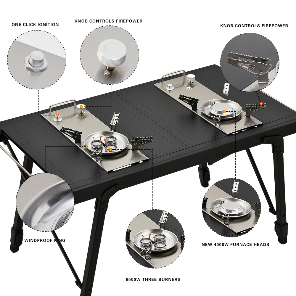 パンダツアー キャンプ IGT 0.5UNT テーブルストー - Outdoor Power Equipment Brands のレビューと価格
