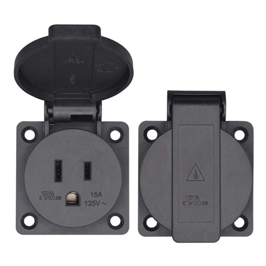 1 個ユニバーサル 15A 20A アメリカ屋外防水産業用電 - Outdoor Power Receptacle のレビューと価格