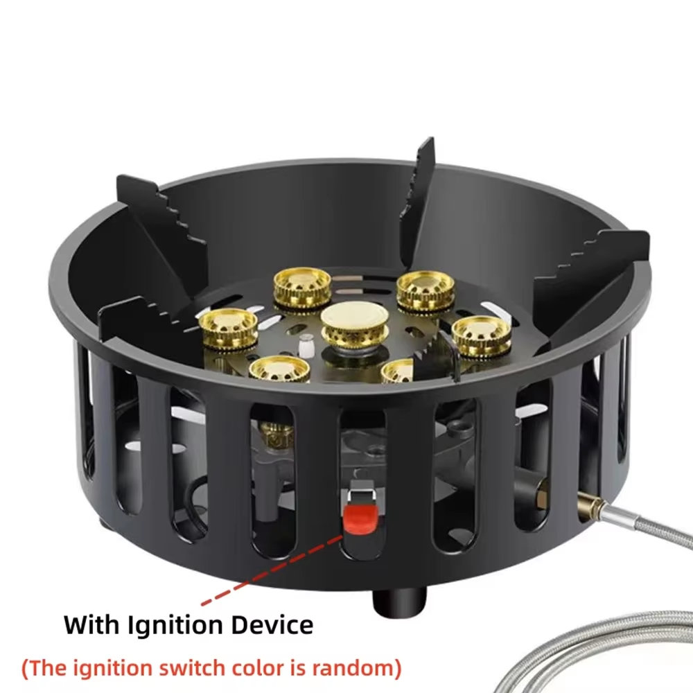 21000W 7コアキャンプストーブハイパワー強力火災ポータ - Outdoor Power Equipment Brands のレビューと価格