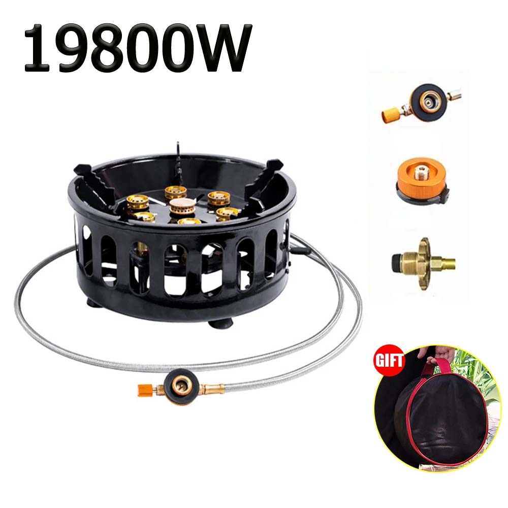 イグニッション付き防風キャンプストーブ、7コア、ハイパワー、 - Outdoor Power Equipment Brands のレビューと価格